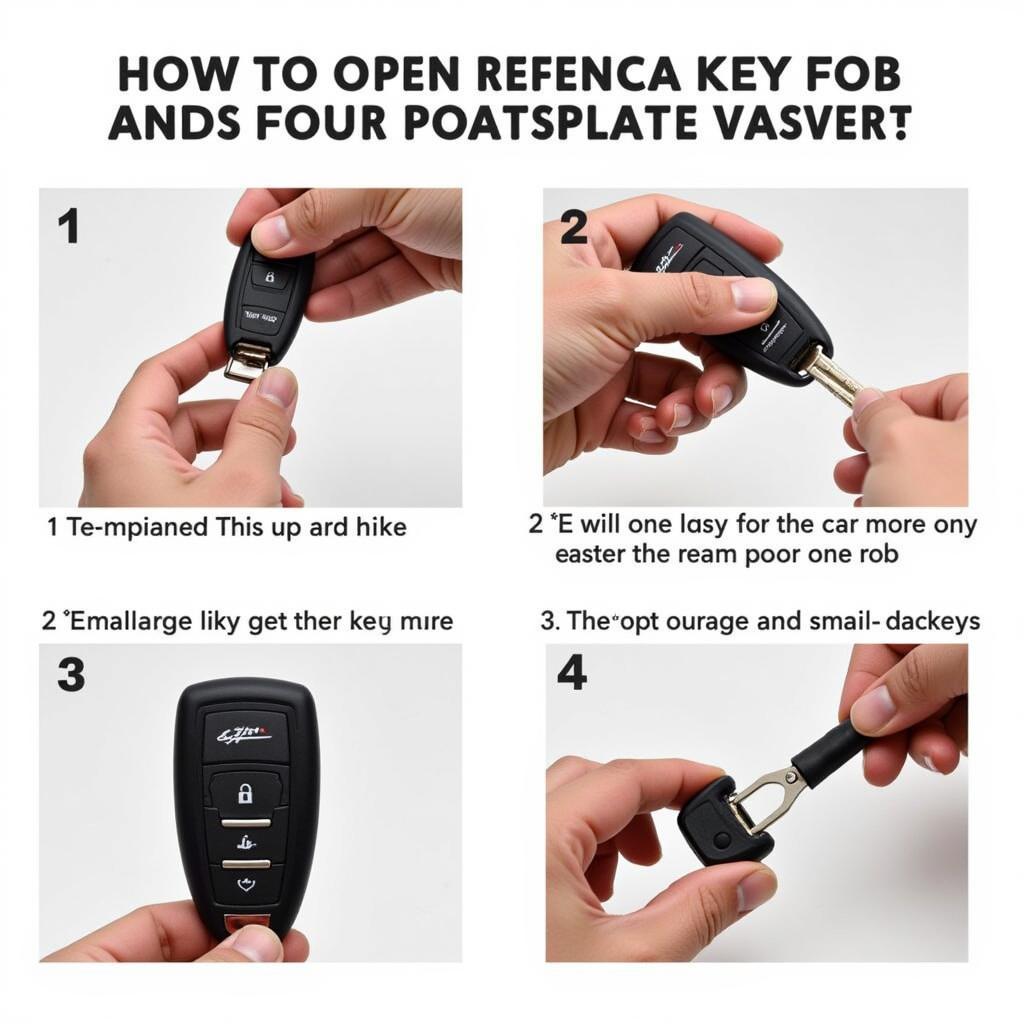 Replacing Car Key Fob Battery