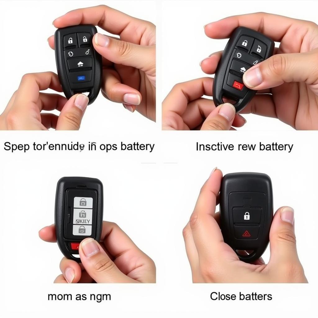 Replacing a CR2032 Key Fob Battery