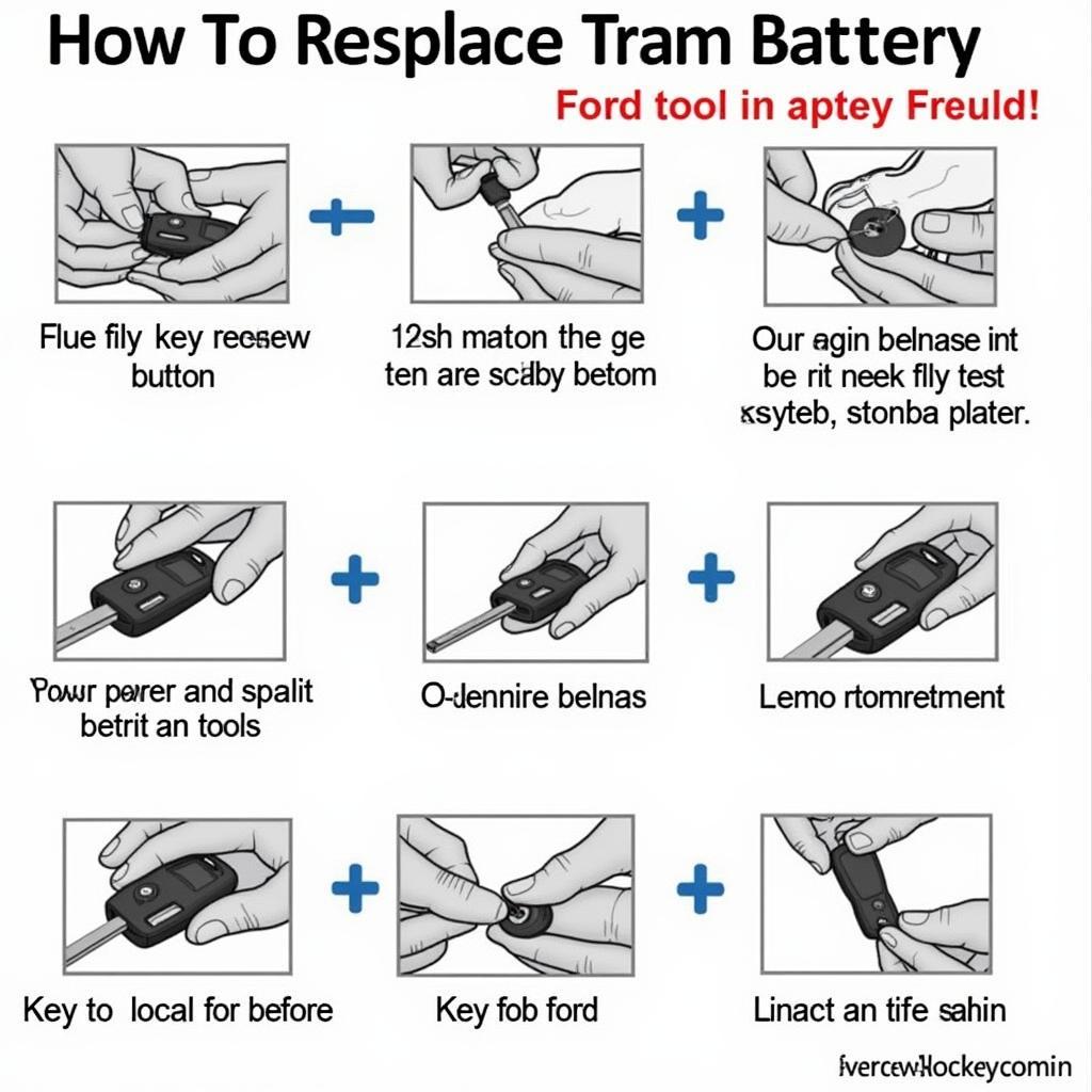 Replacing Ford Key Fob Battery