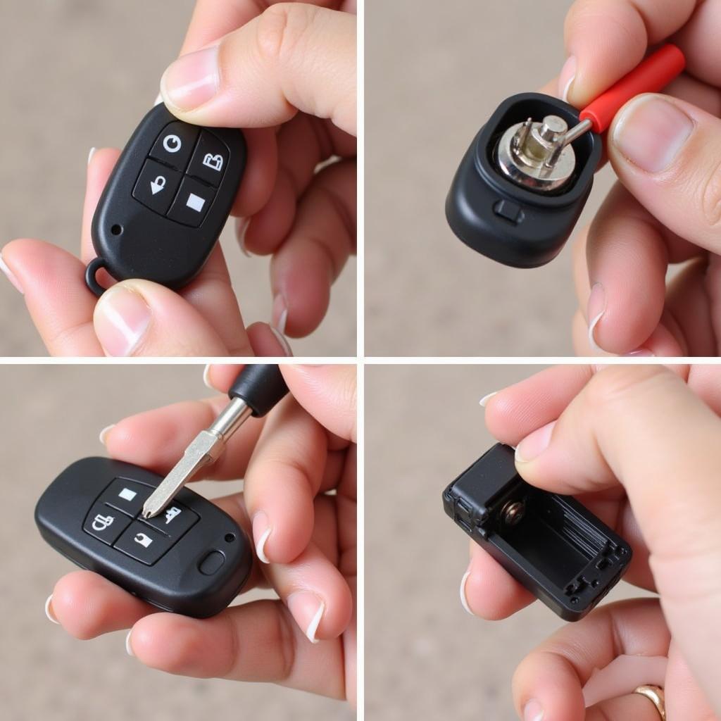 Replacing a Key Fob Battery