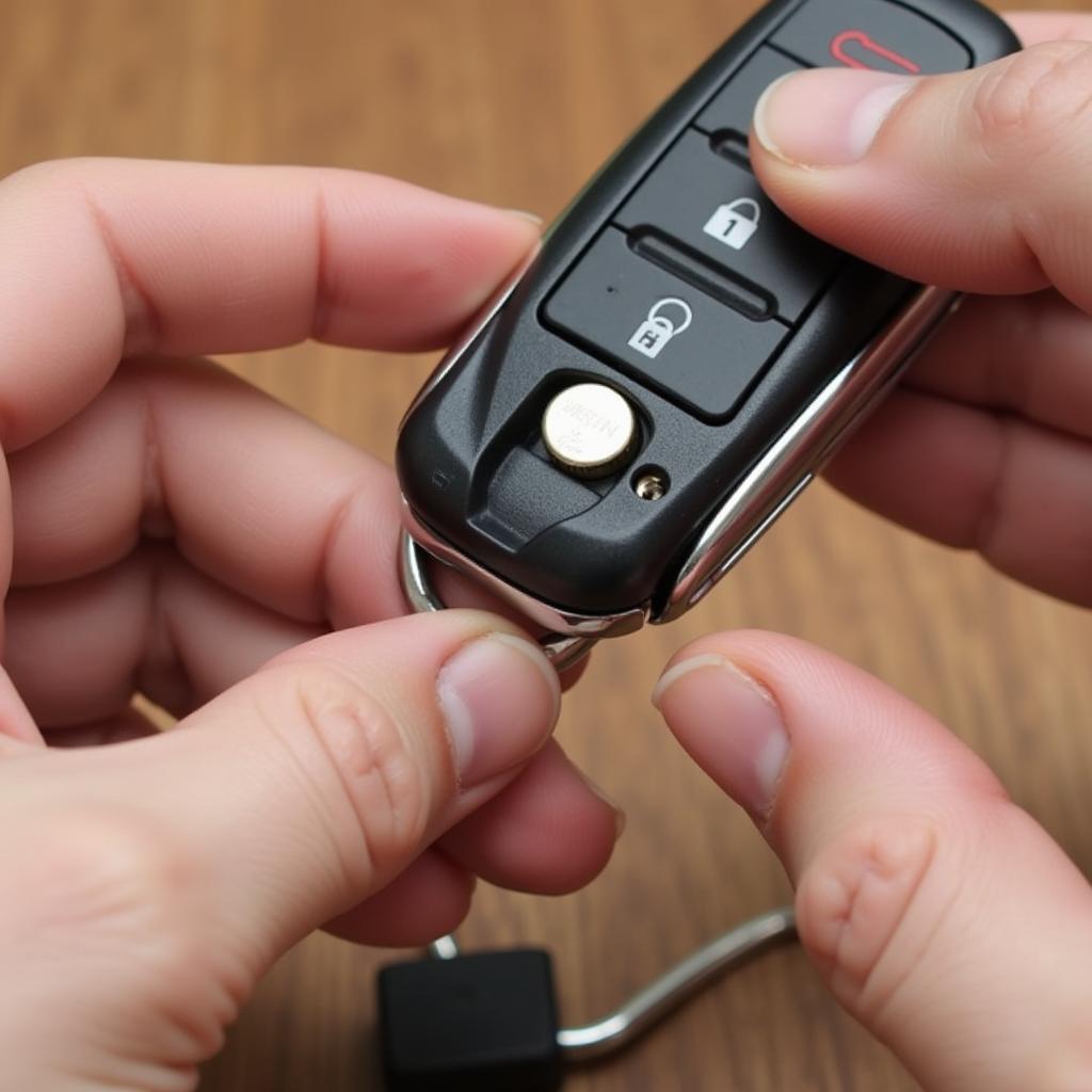 Replacing a Key Fob Battery