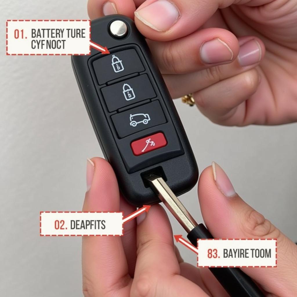 Replacing VW Key Fob Battery