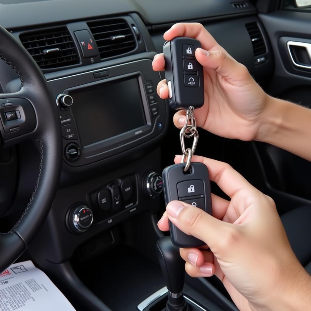 Reprogramming a Car Key Fob