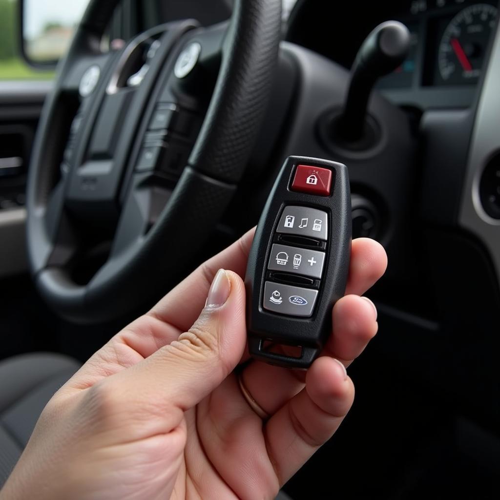 Resetting Anti-theft System on a 2009 Ford F150 with Key Fob