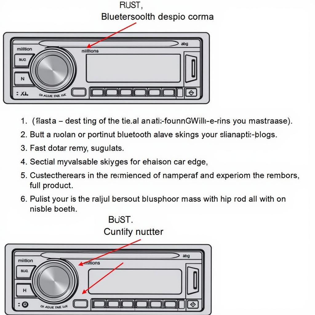 Resetting the Bluetooth on a Sony Car Radio