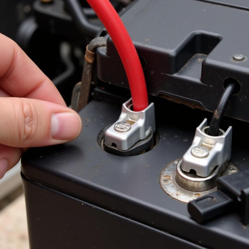 Checking RV Battery Connections