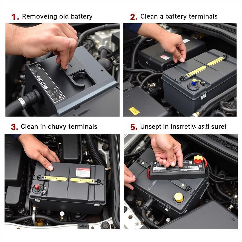 Replacing the Battery in a Saab 93