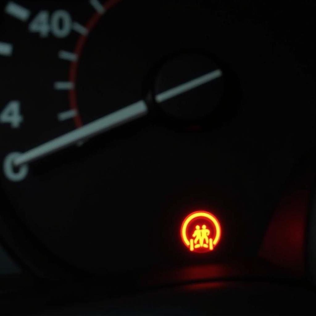 Seat Belt Warning Light on Dashboard