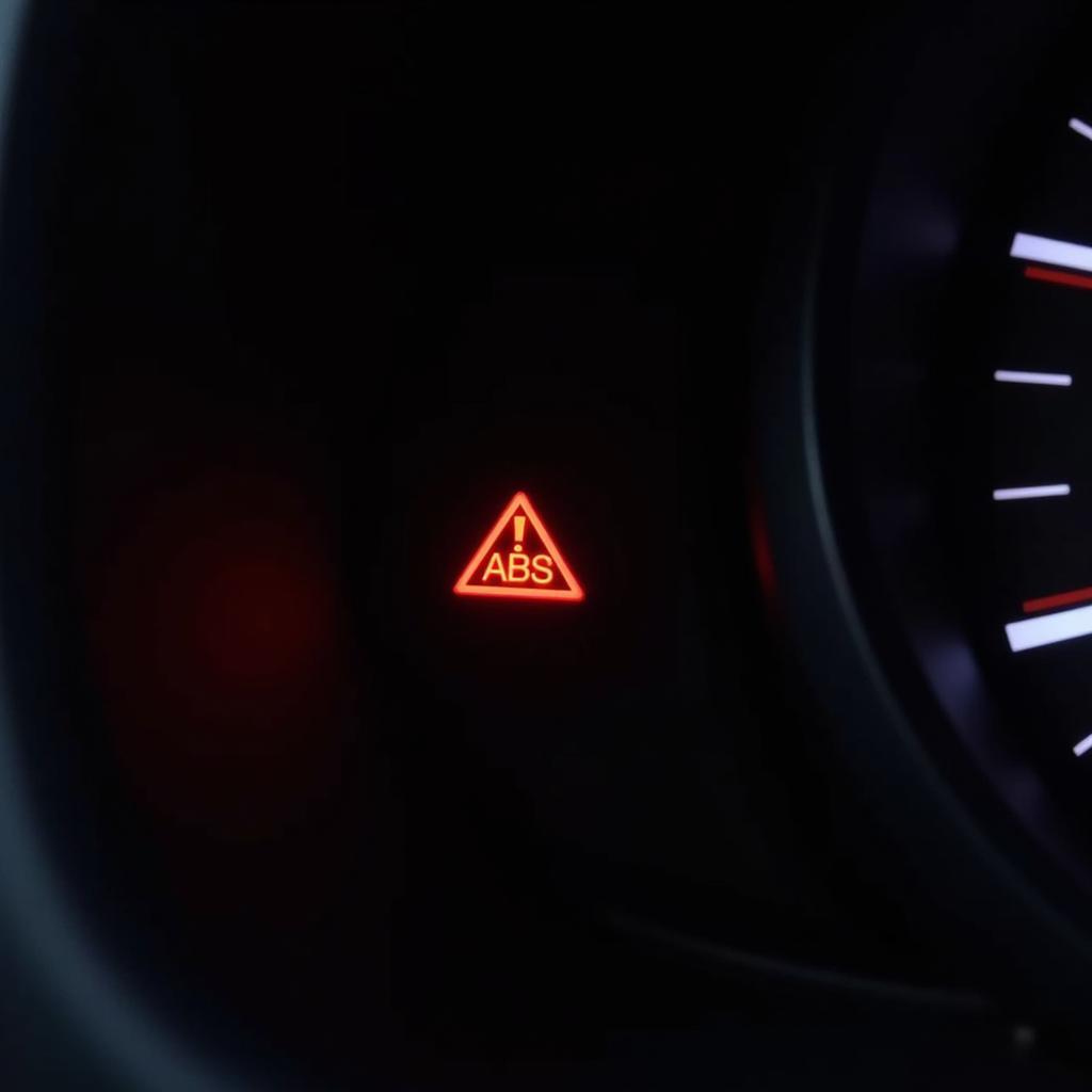 Seat Ibiza ABS warning light on the dashboard