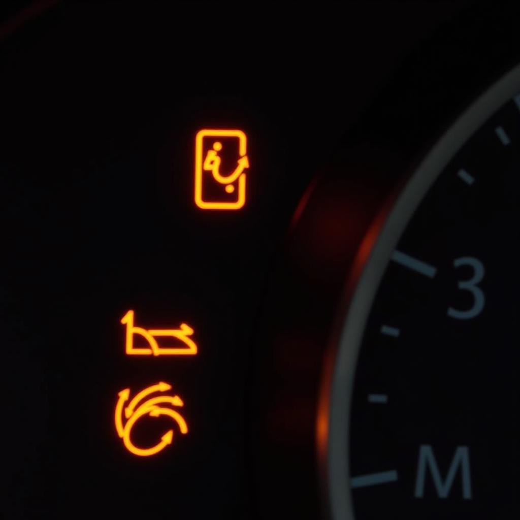 Amber Warning Lights on Seat Ibiza Dashboard