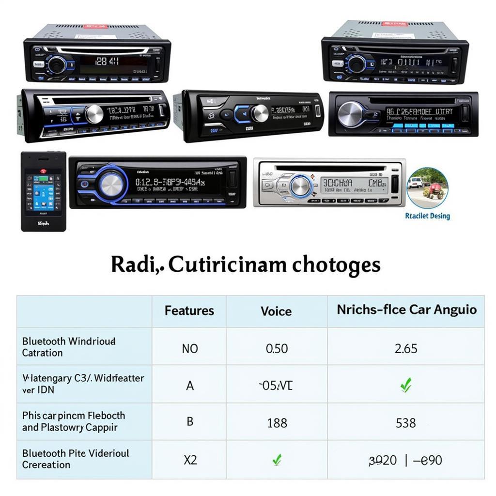 Choosing a car radio with Bluetooth and TTS