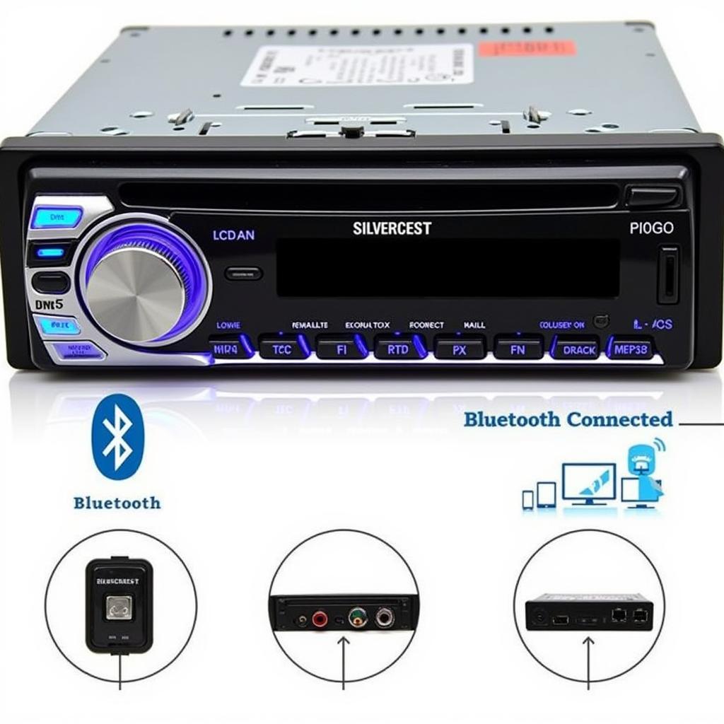 Silvercrest Car Radio Bluetooth Features