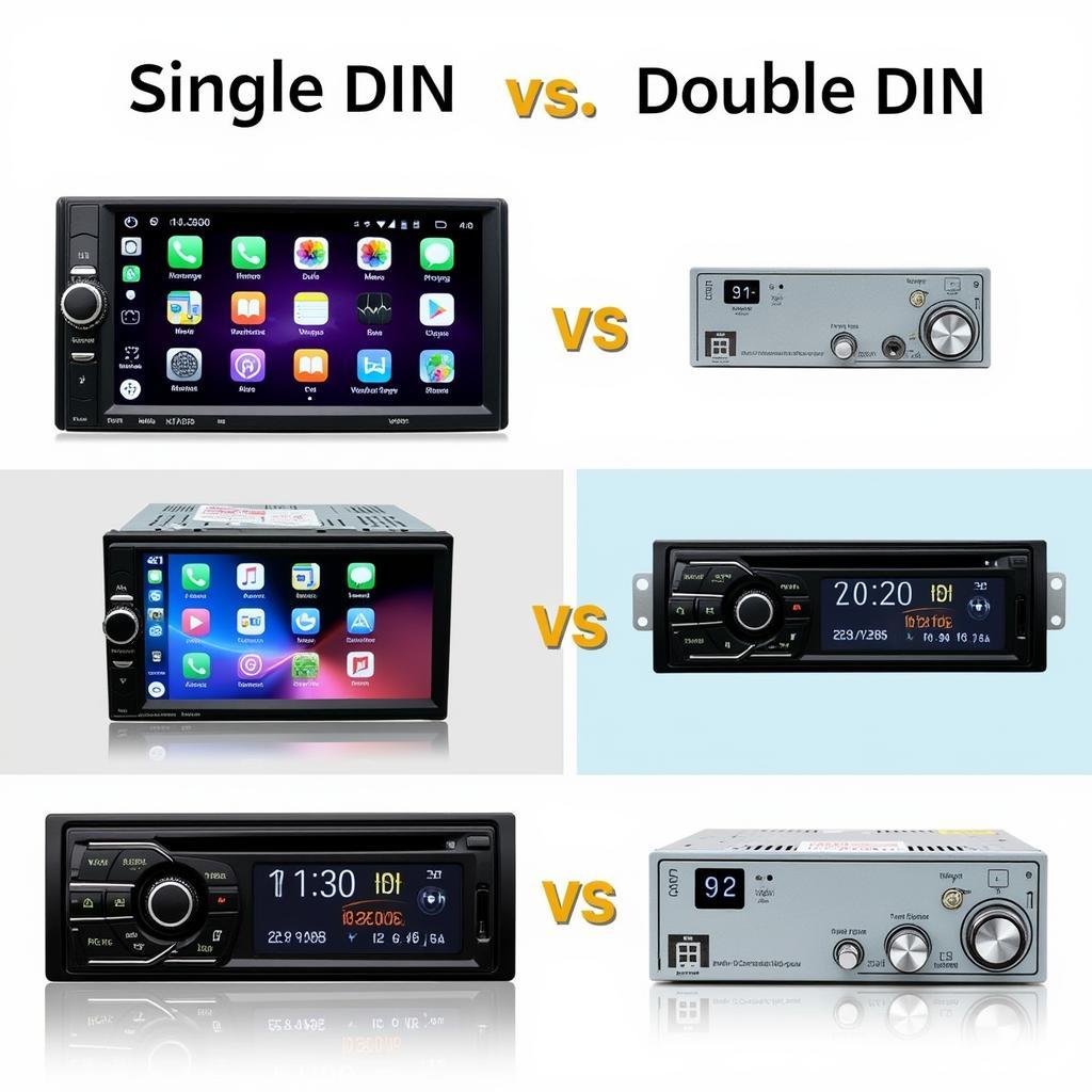 Comparing Single-DIN vs. Double-DIN Car Stereos