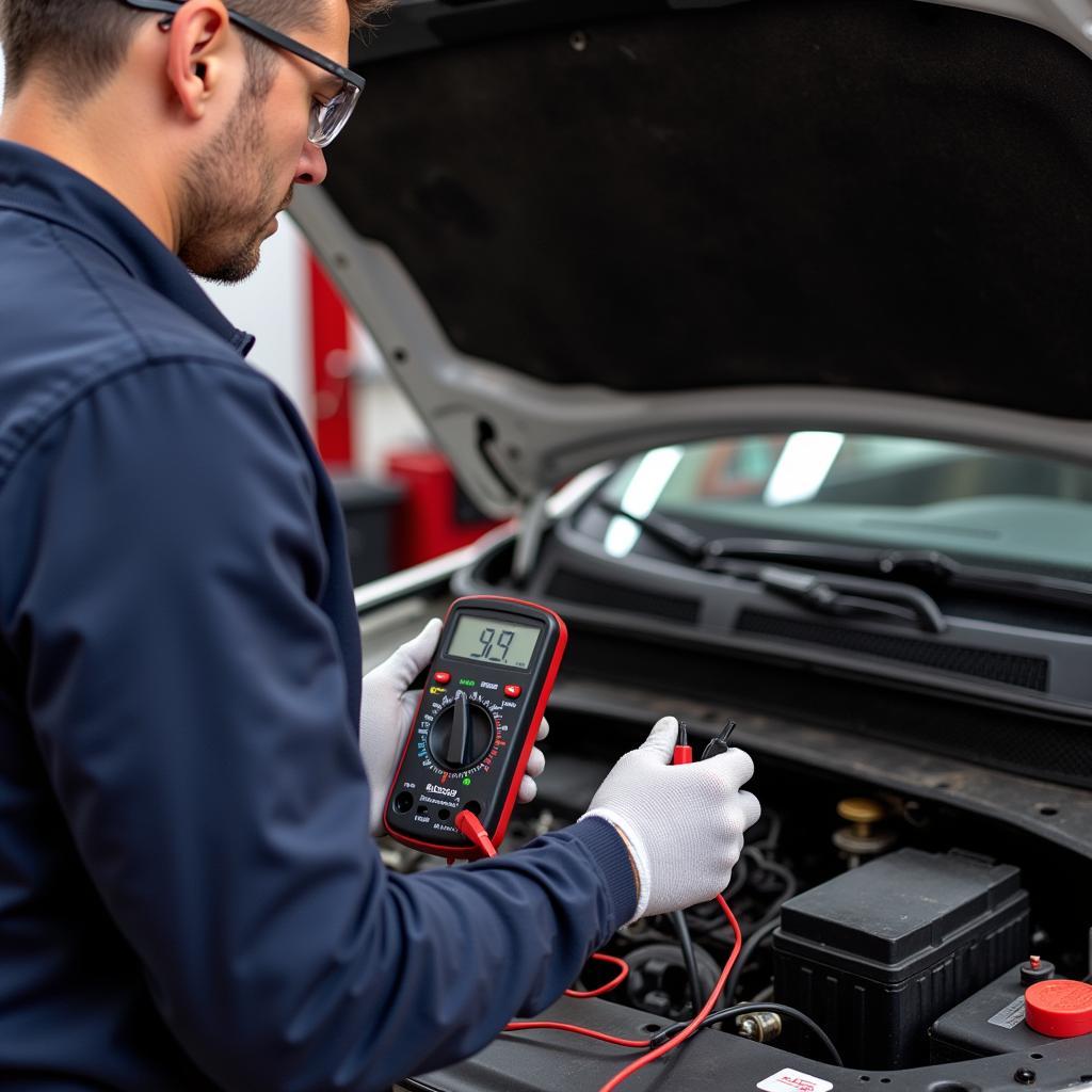 Skoda Battery Testing