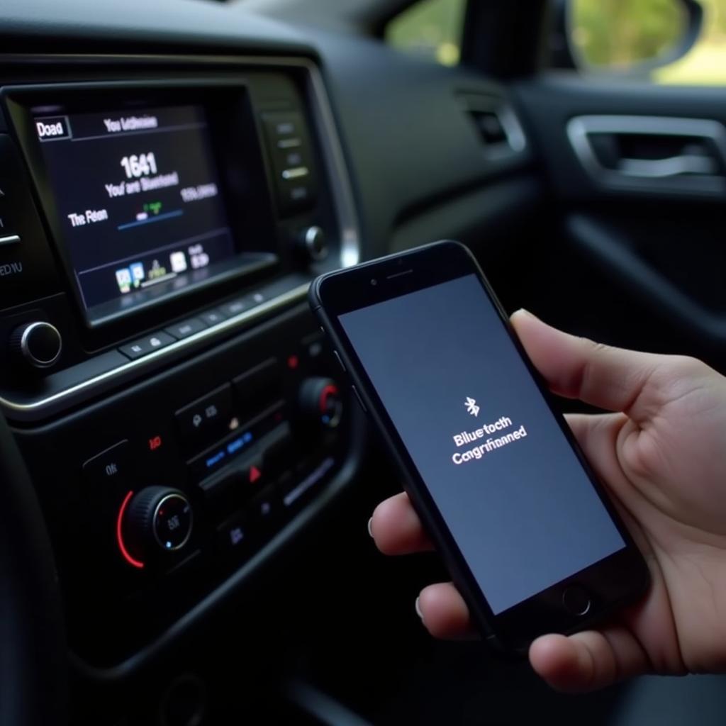 Smartphone Pairing with Car Radio