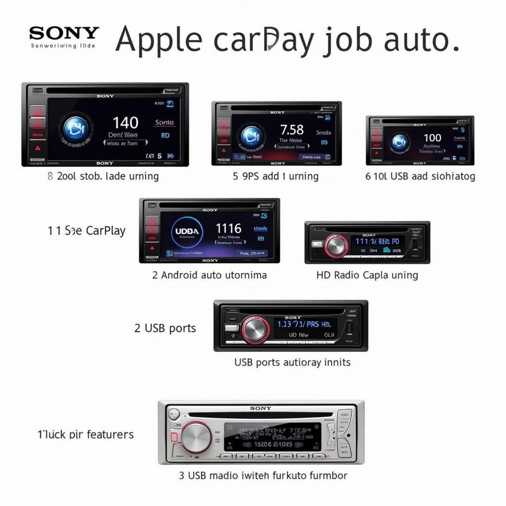 Sony Bluetooth Car Radio Features