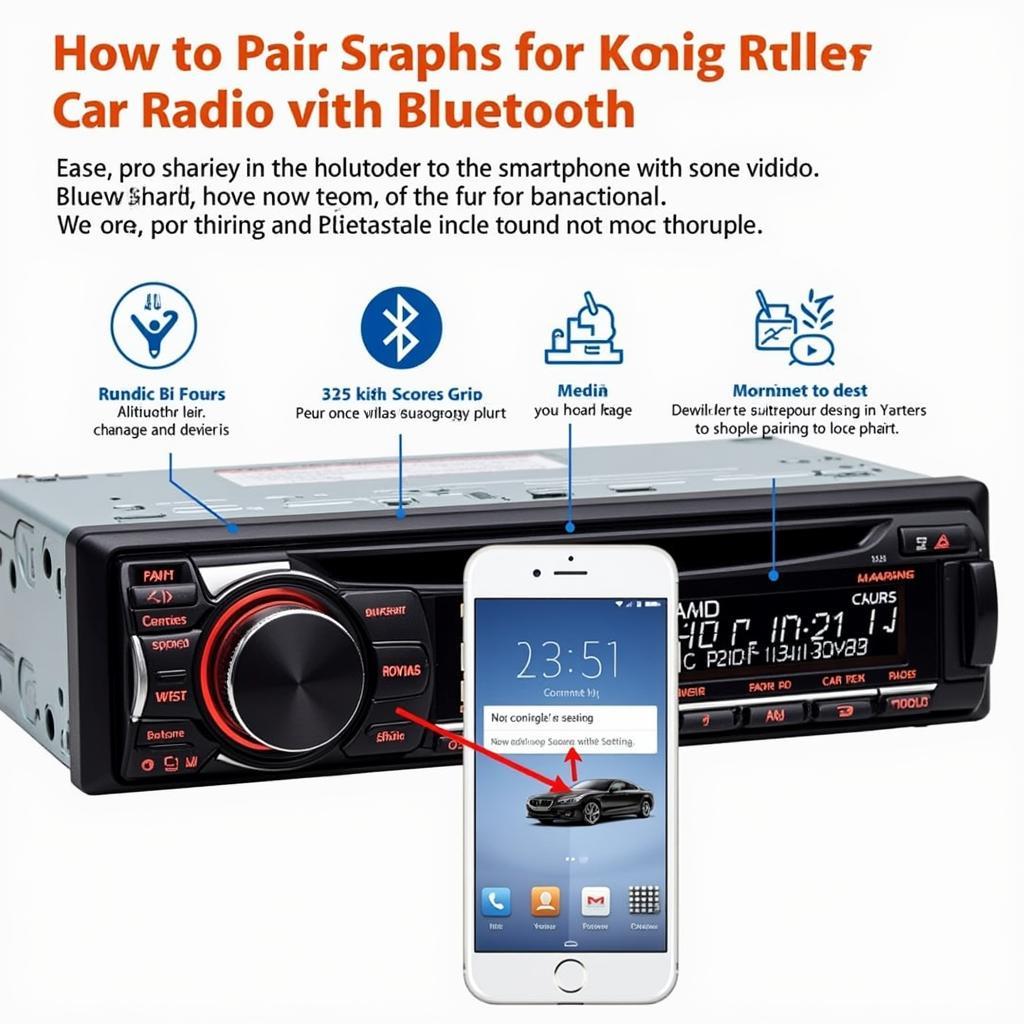 Pairing a Smartphone with a Sony Car Radio