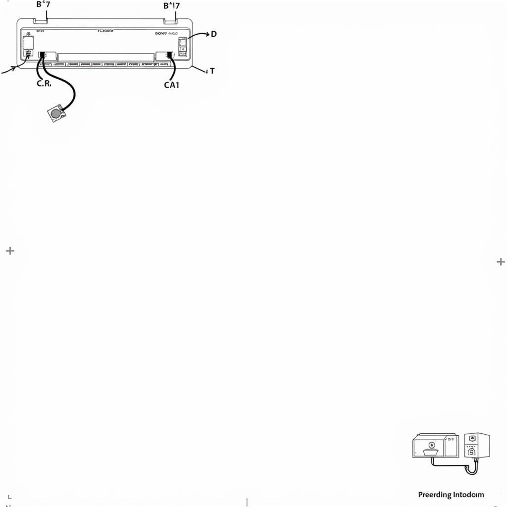 Sony MEX-BT3150 Wiring Diagram and Speaker Connection