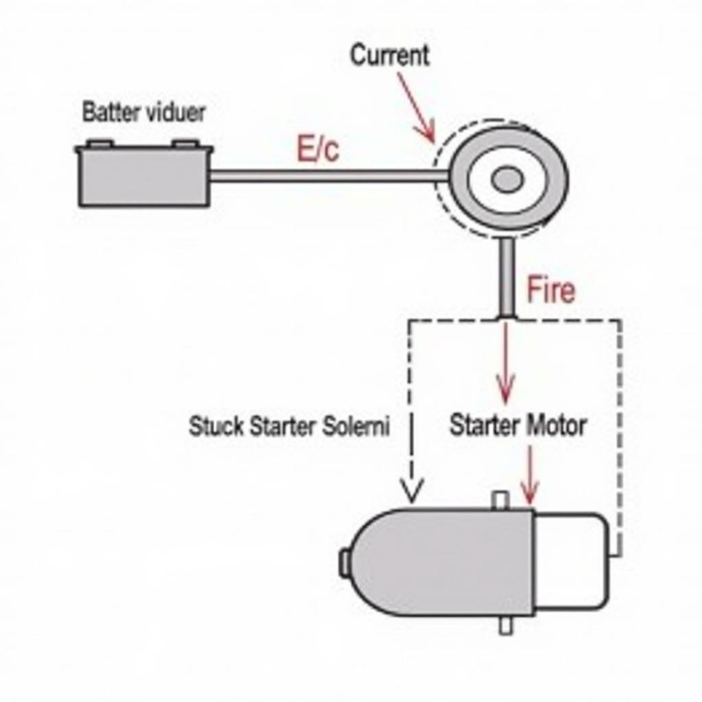 Starter Solenoid Draining Battery Diagram