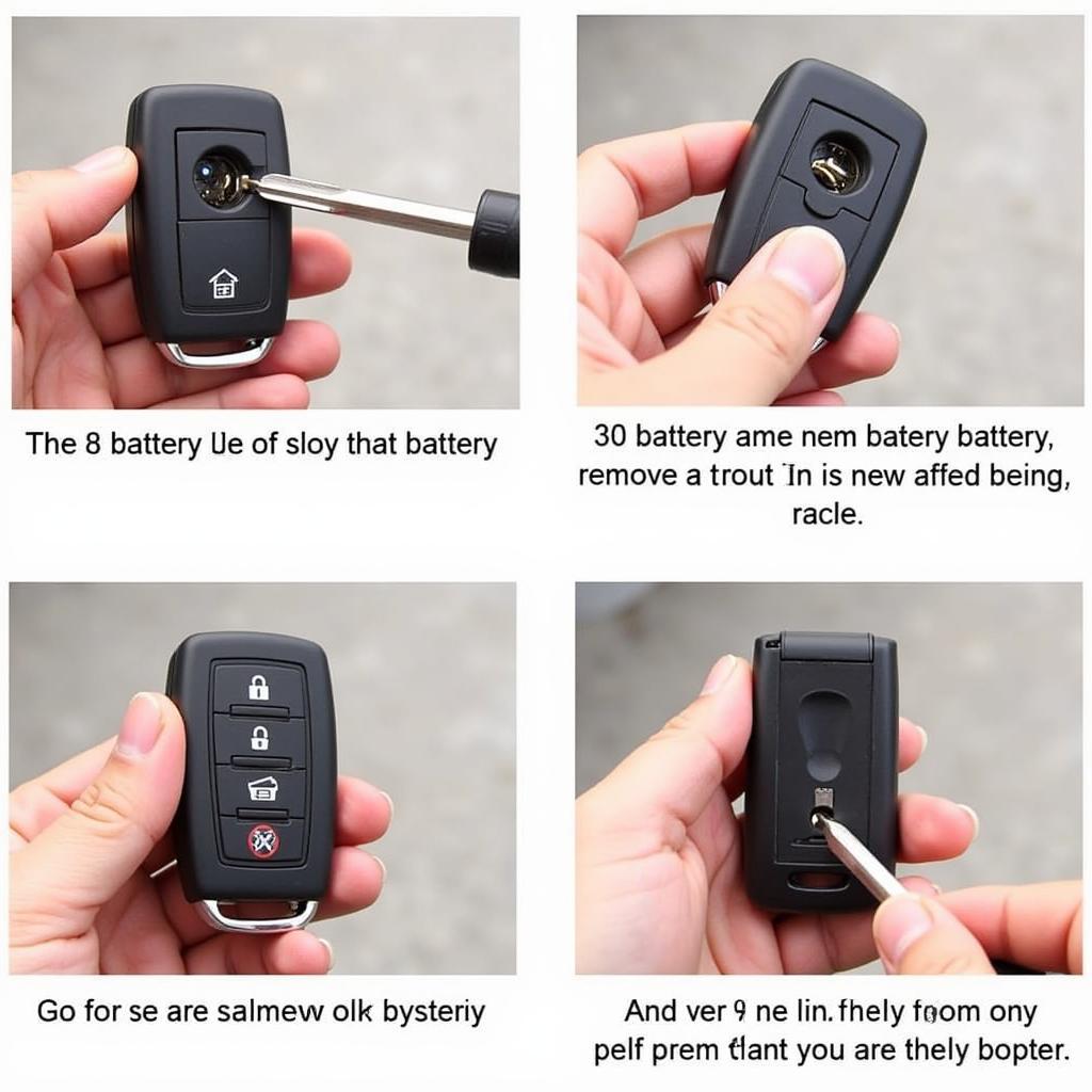 Replacing the Battery in a Subaru Forester Key Fob