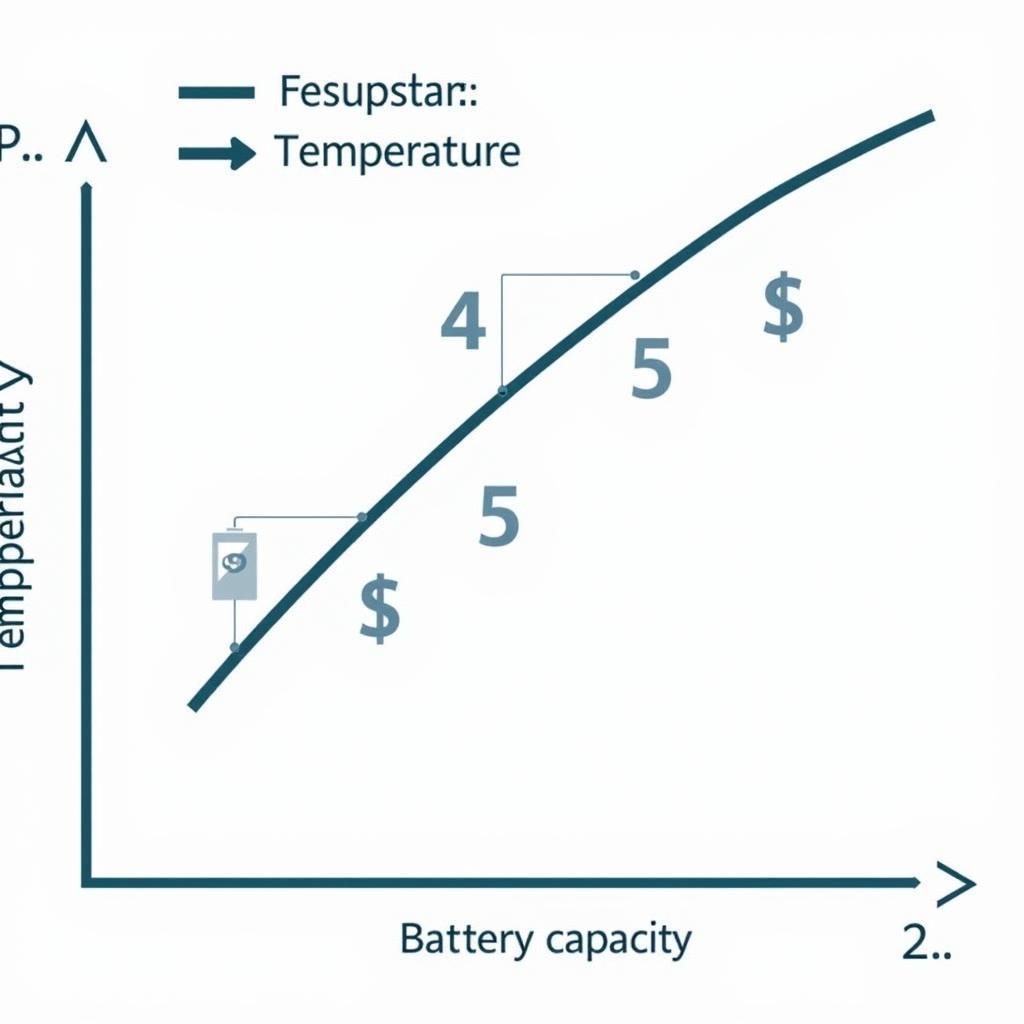 Temperature vs. Battery Capacity Chart