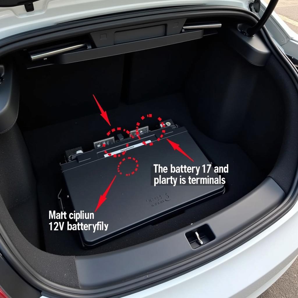 Tesla 12V Battery Location