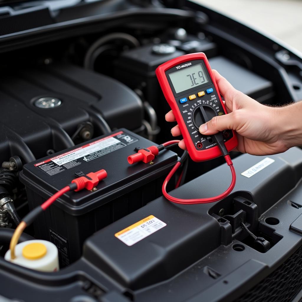 Testing the Battery of a 2013 Chrysler 200