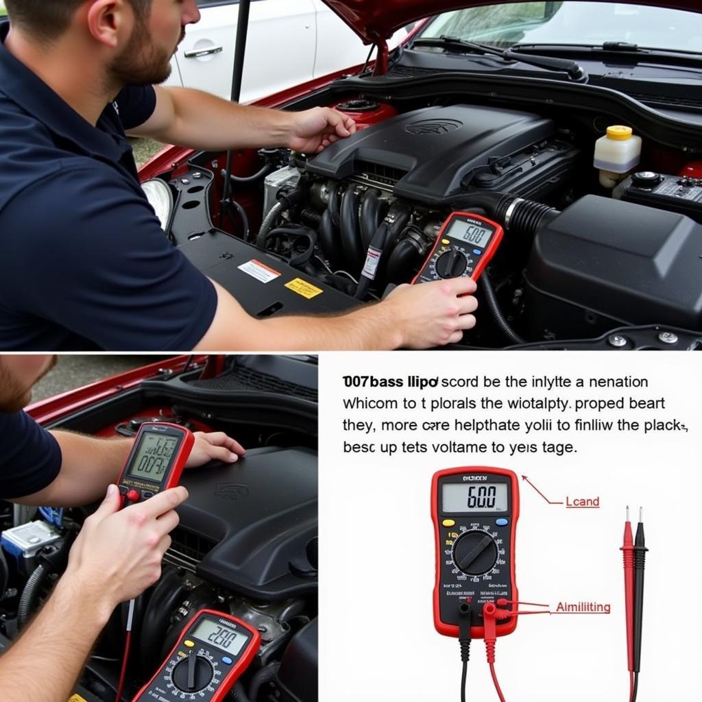 Testing C230 Alternator with Multimeter