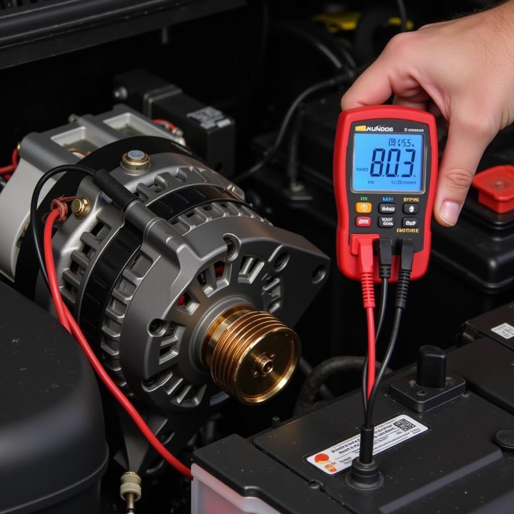 Testing the Car Alternator with Multimeter