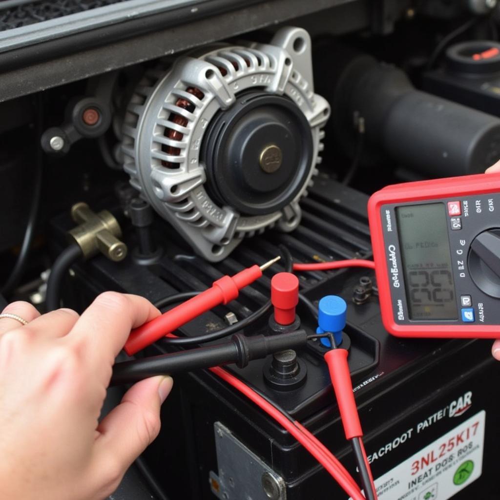 Testing Car Alternator With Multimeter