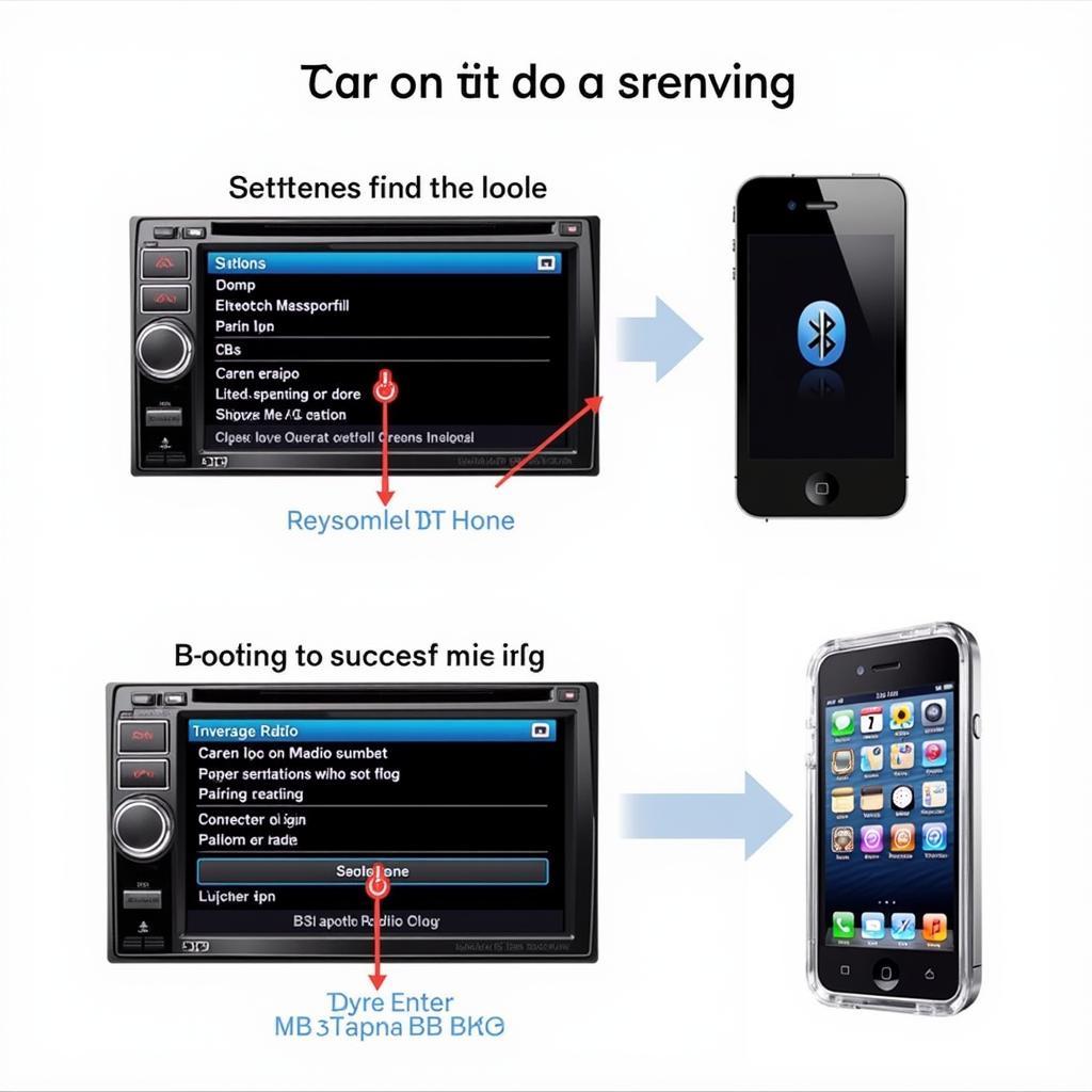 Tevion Car Radio Bluetooth Pairing Process