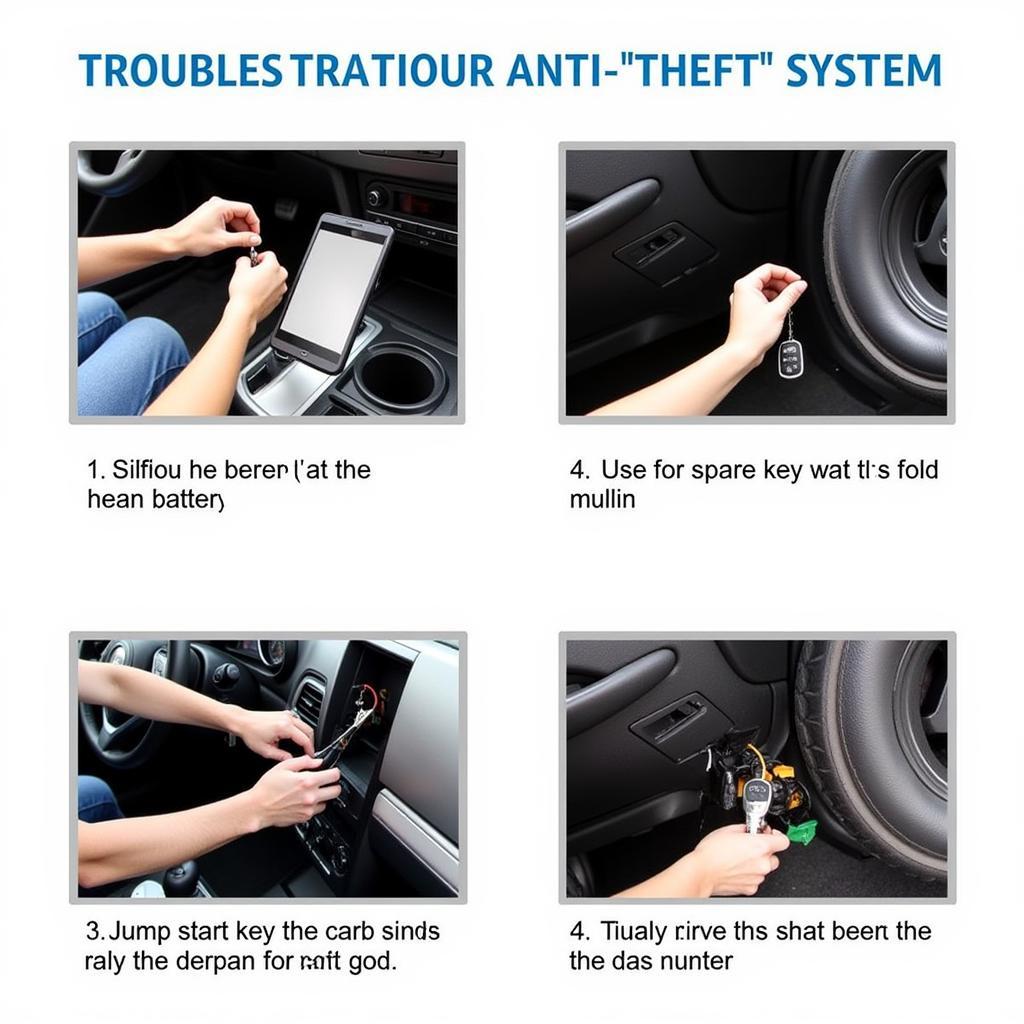 Troubleshooting Car Anti-theft System