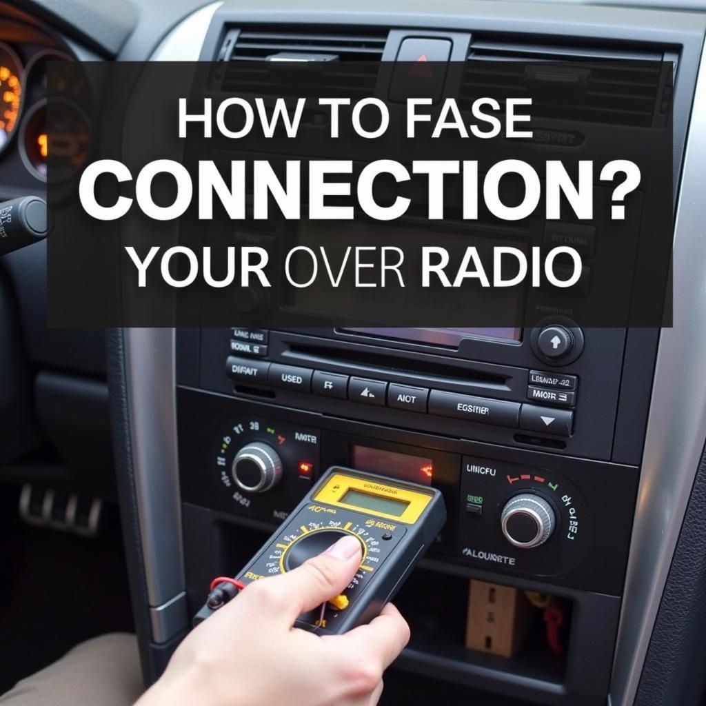 Troubleshooting Car Radio Connection Issues