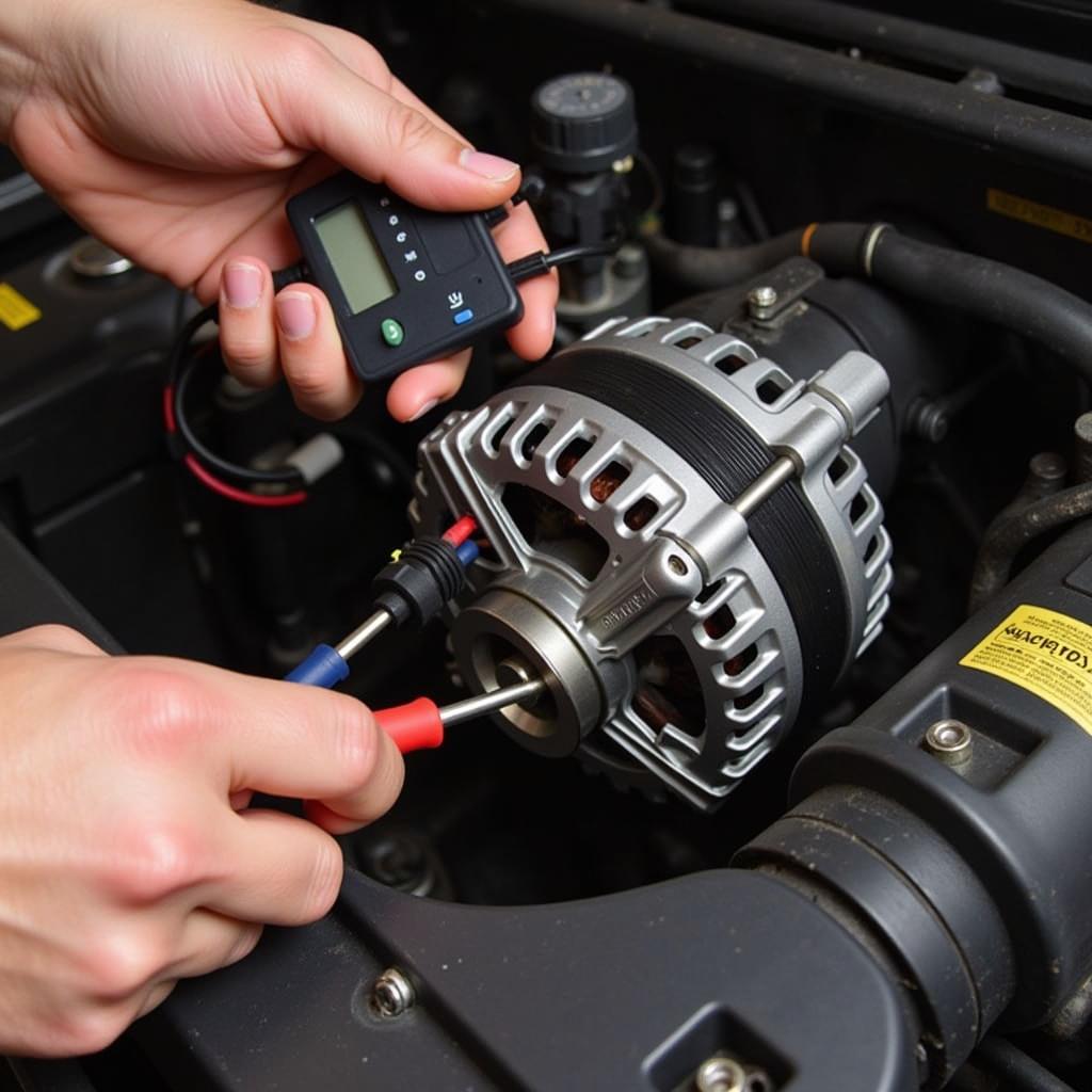 Checking the Truck's Alternator Voltage Regulator