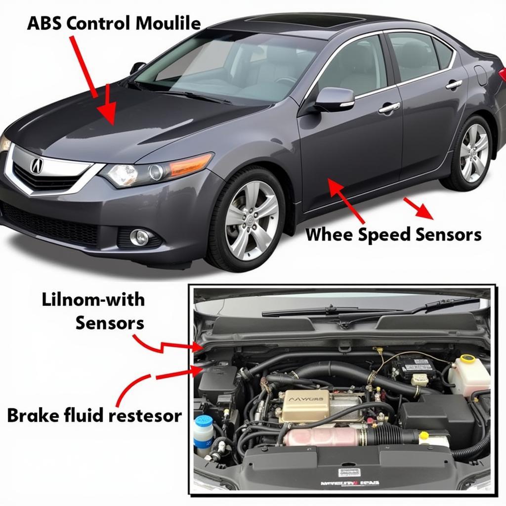 TSX ATB Brake System Components