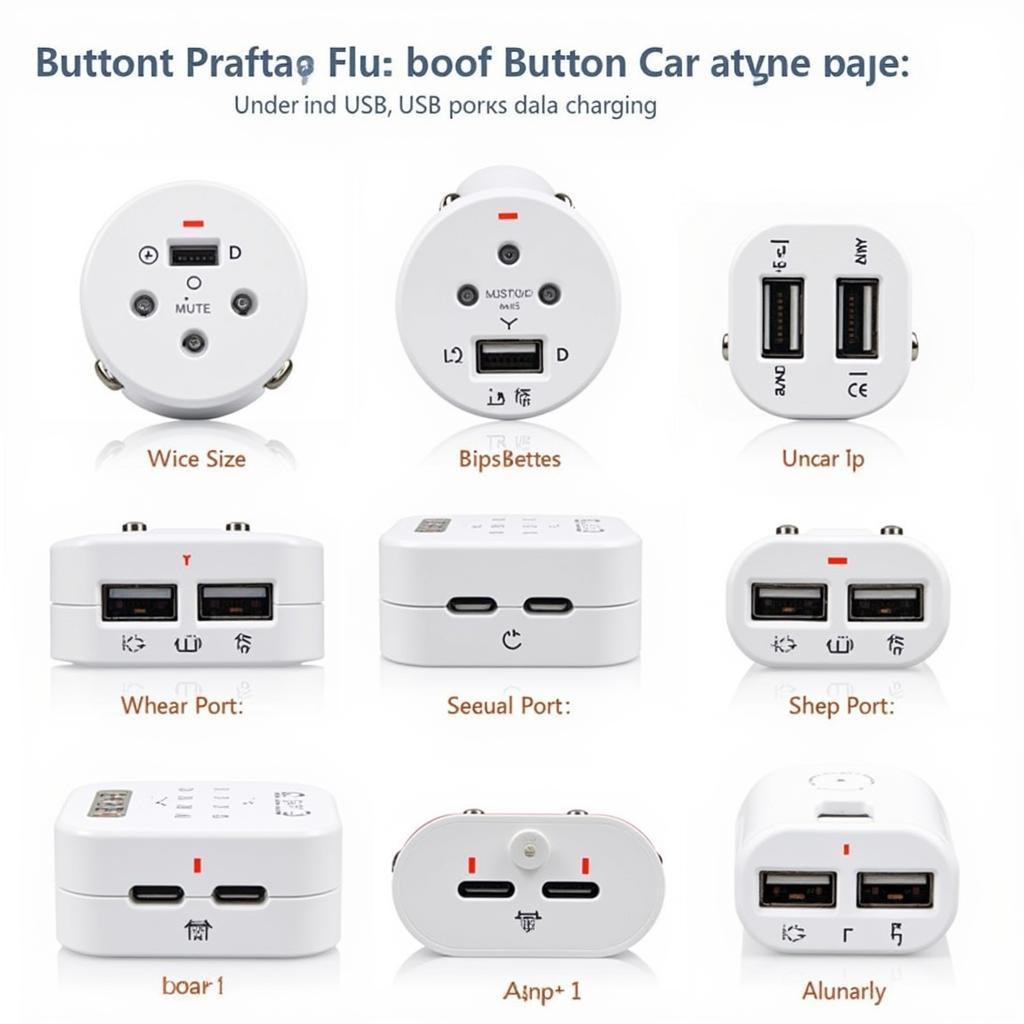 Variety of USB Bluetooth Car Adapters