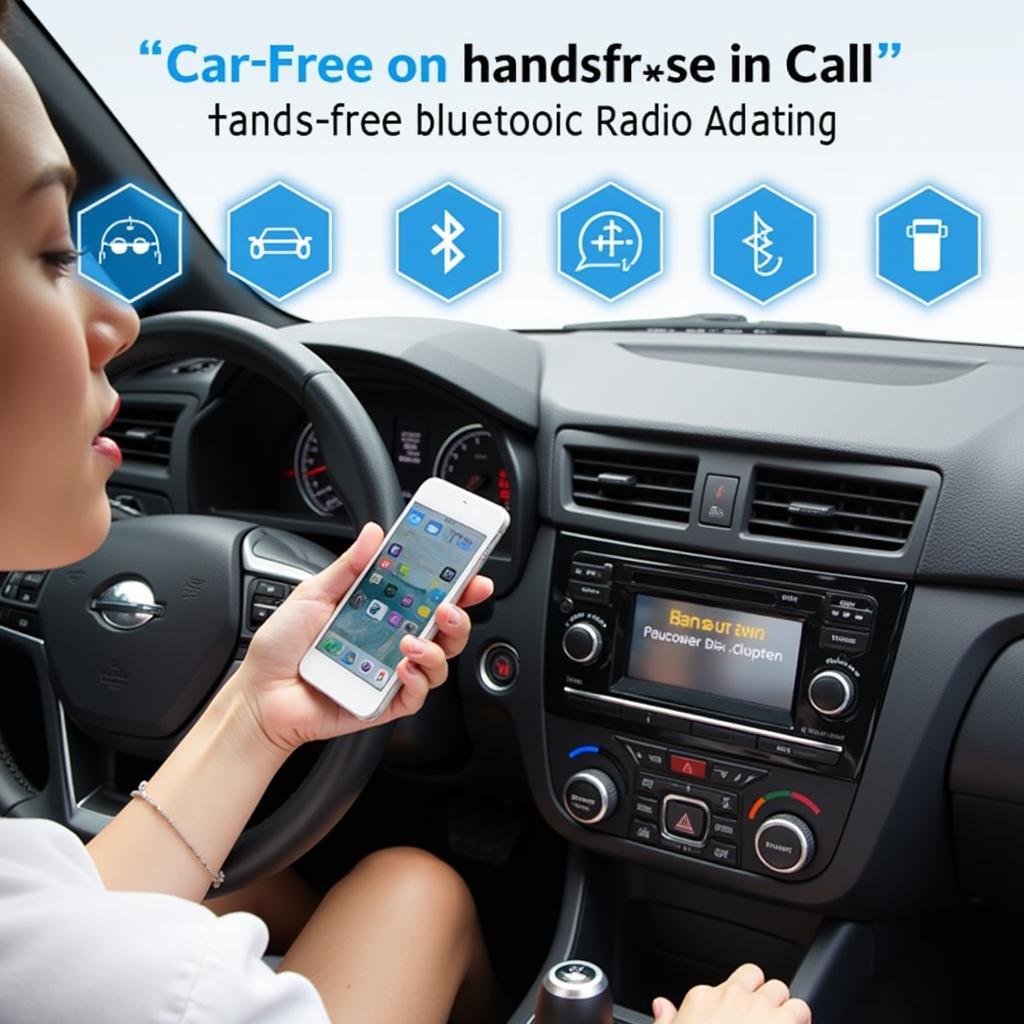 Using a Car Radio Cassette Bluetooth Adapter for Hands-Free Calling