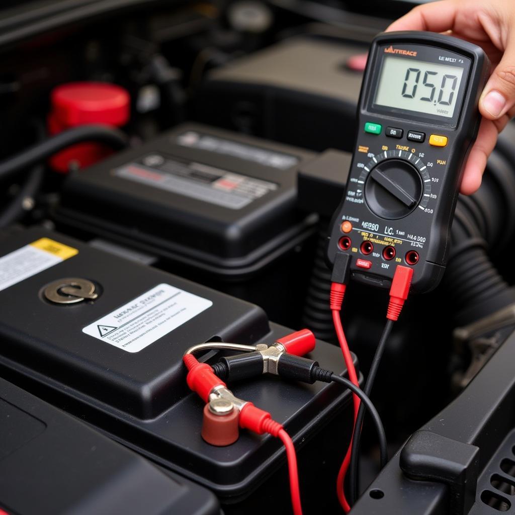 Using a Multimeter to Test for a Car Battery Draw