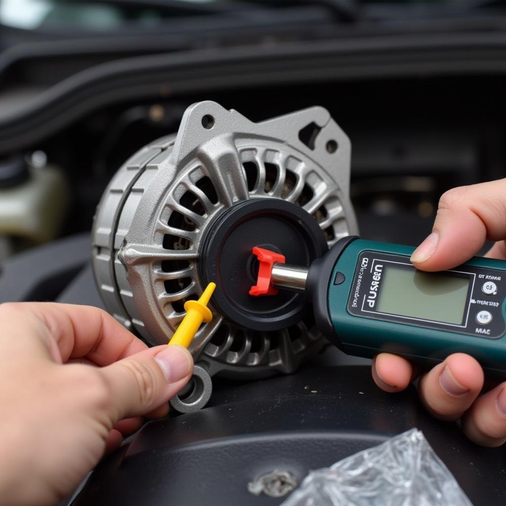 Checking the Vauxhall Insignia Alternator