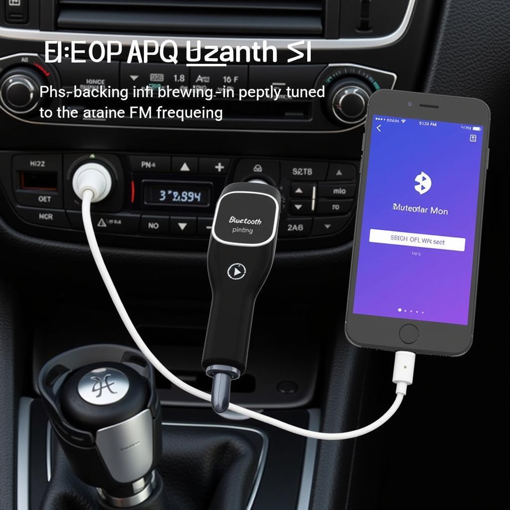 VictSing Bluetooth FM Transmitter Setup