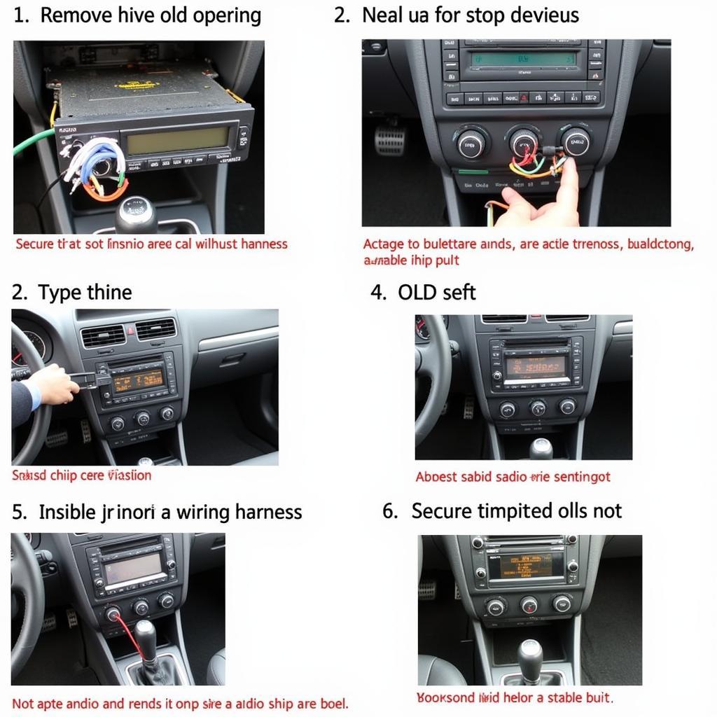 VW Car Radio Installation Process