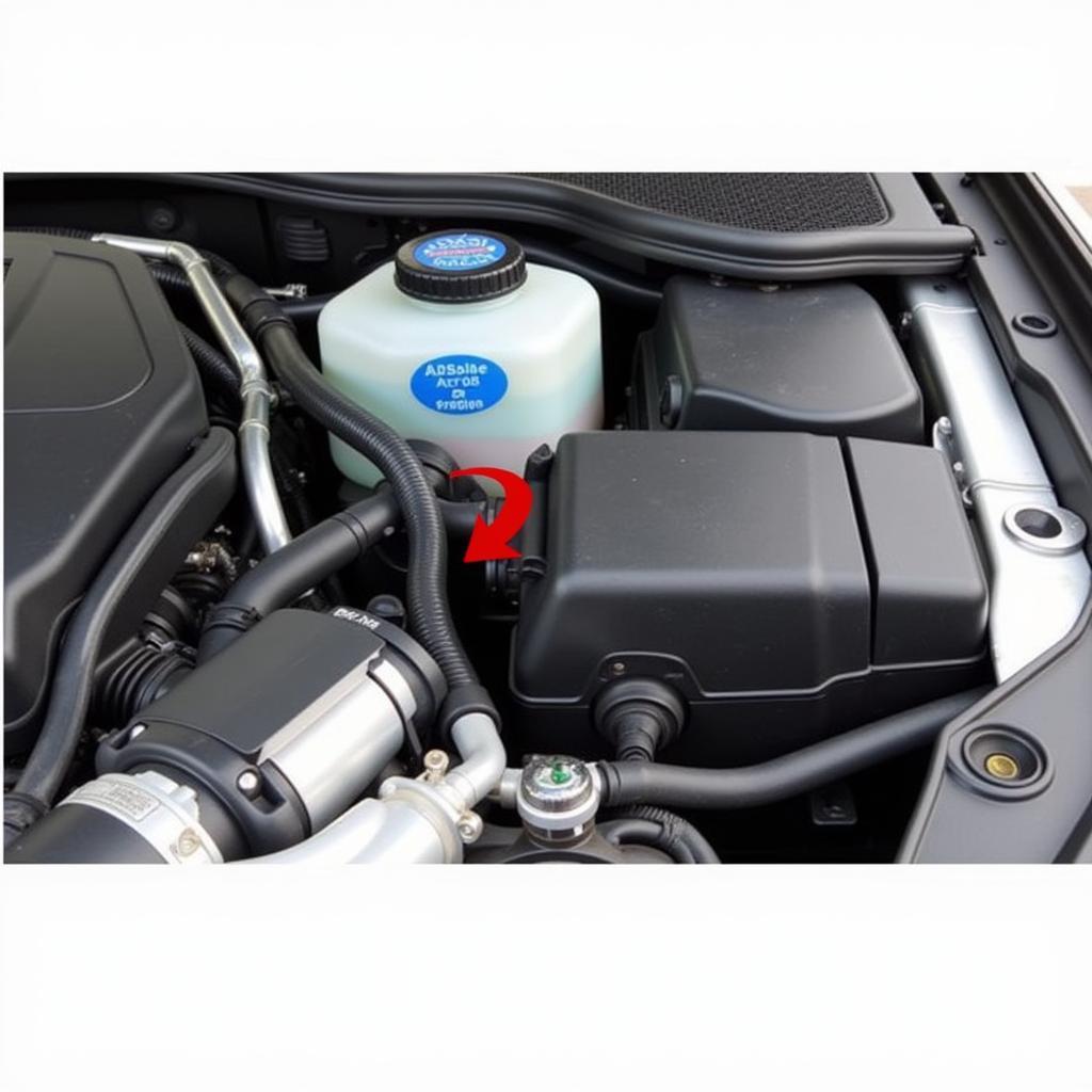 VW Jetta AdBlue Tank Location