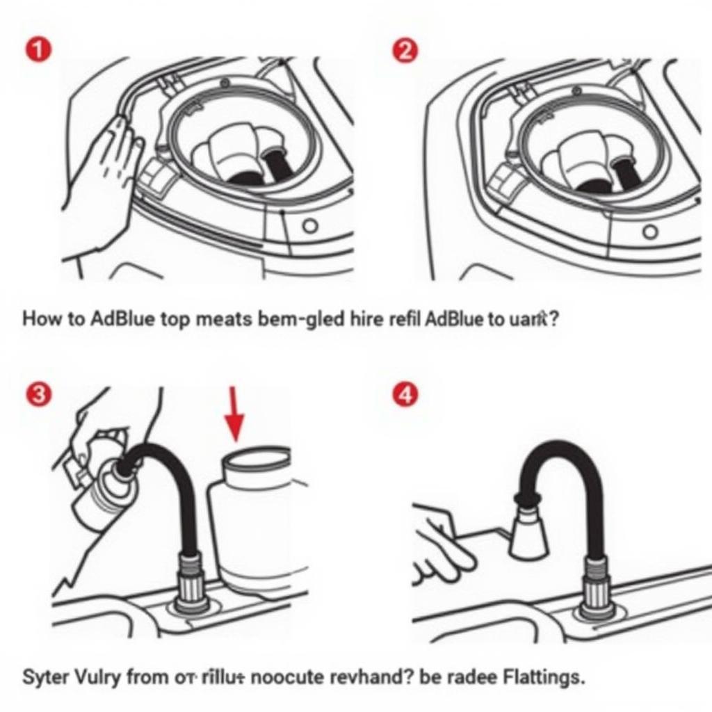 VW Passat AdBlue Refill Procedure