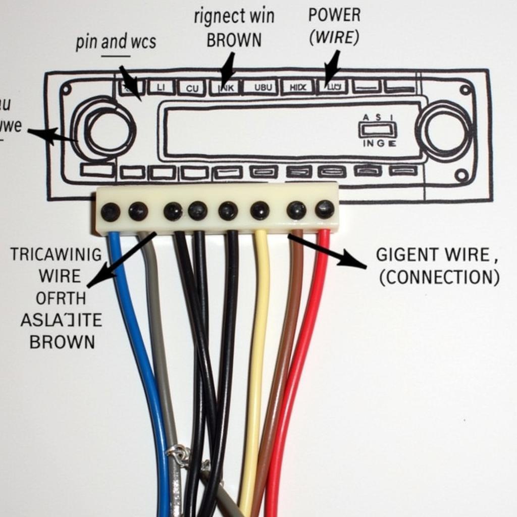 VW Radio Wiring Diagram Color Codes