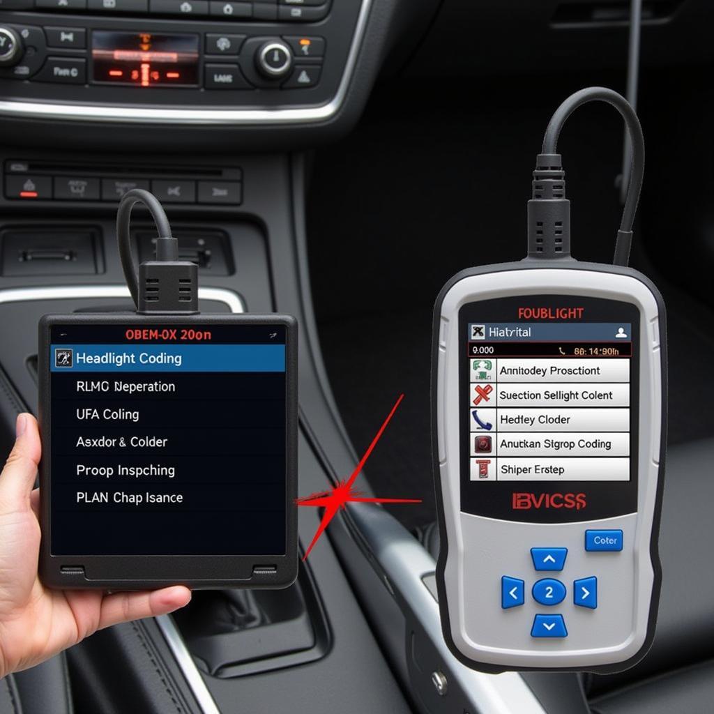 Diagnostic Tool for W212 Headlight Coding