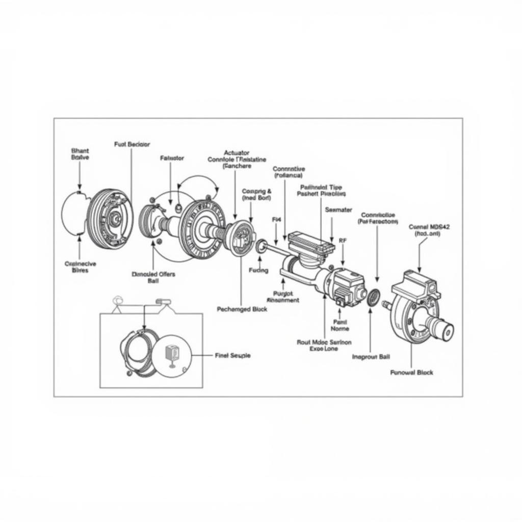 Warner Electric ERS Brake System Components Diagram