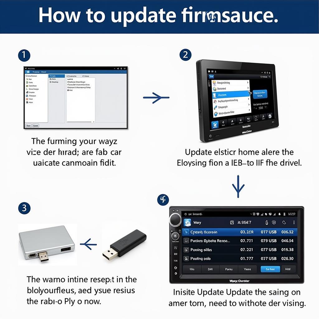 Wayz Bluetooth Car Radio Firmware Update Process