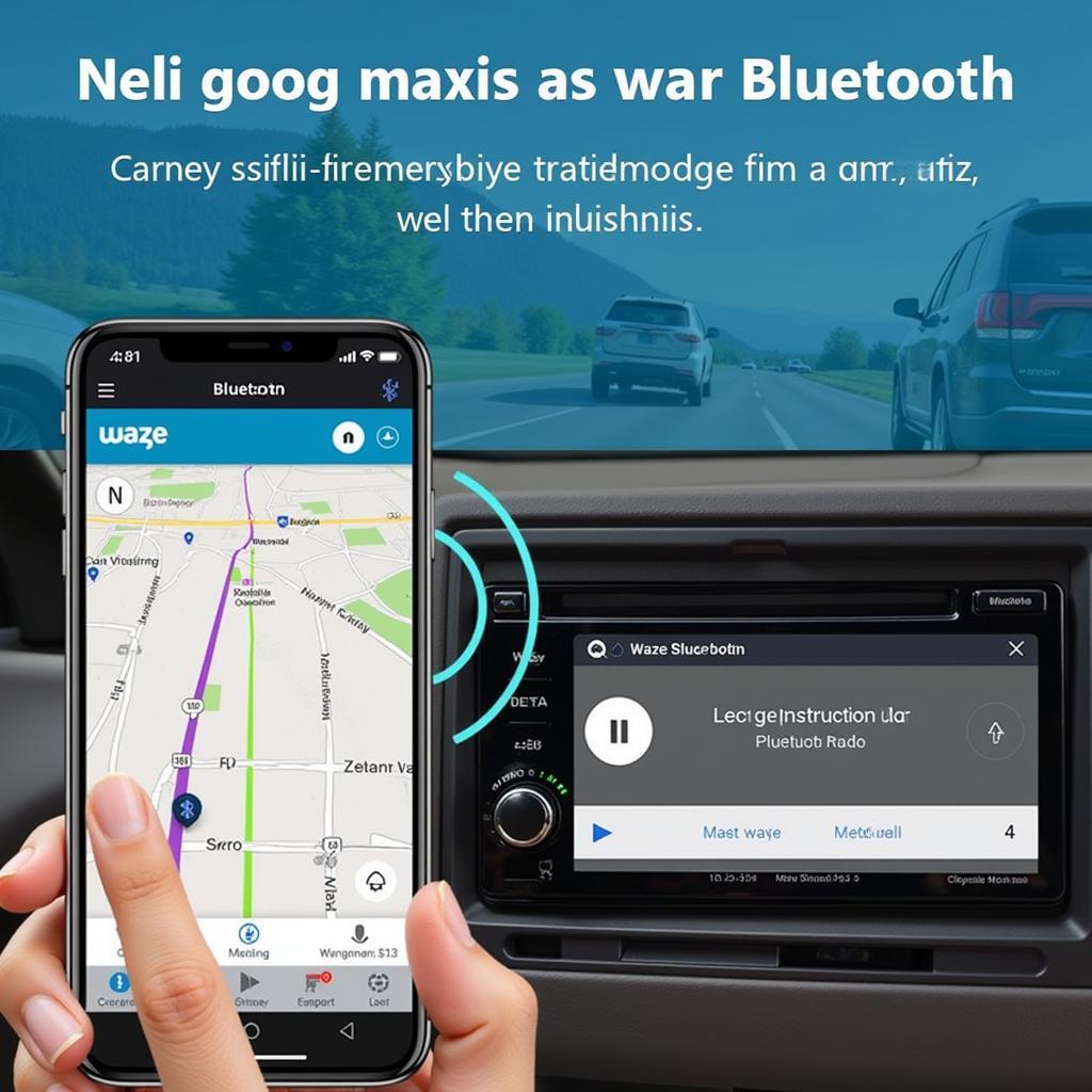 Waze Audio Prompts via Bluetooth