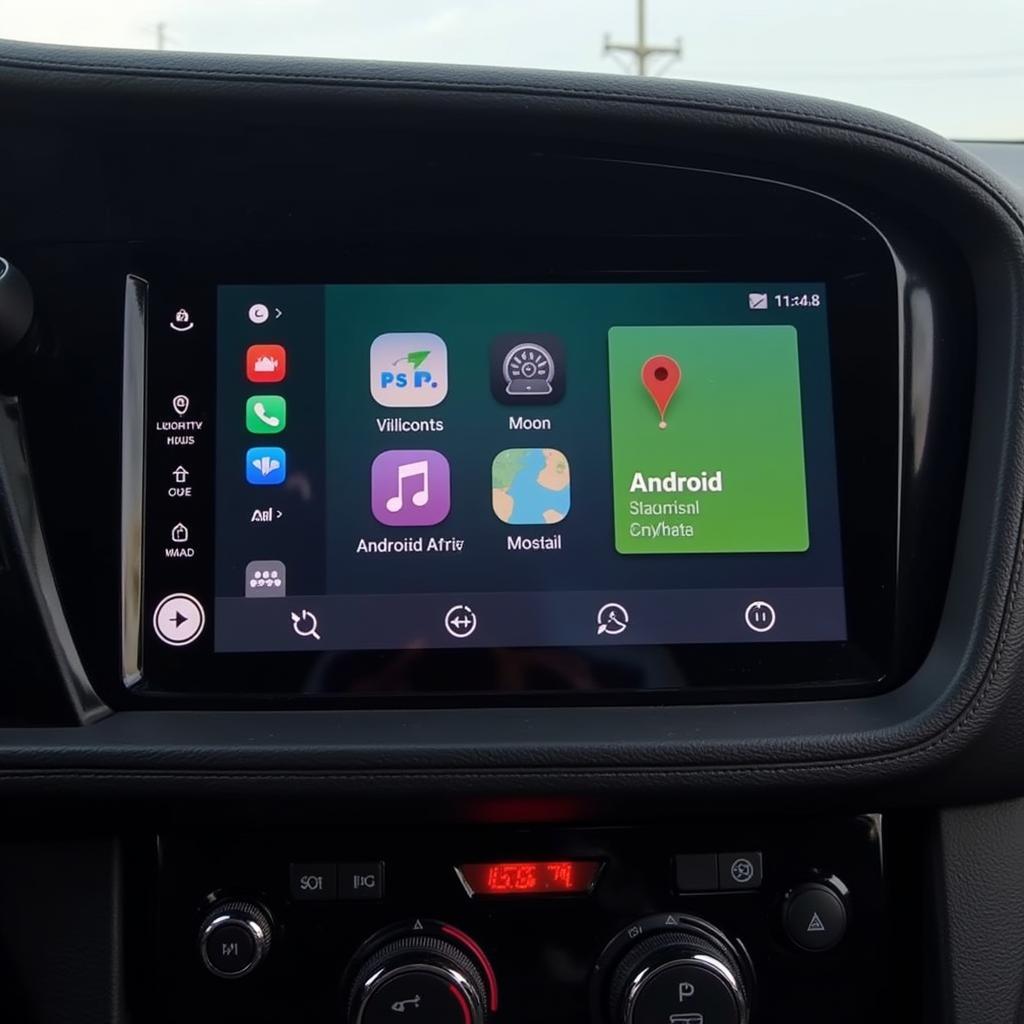 Wireless Android Auto and Apple CarPlay Display