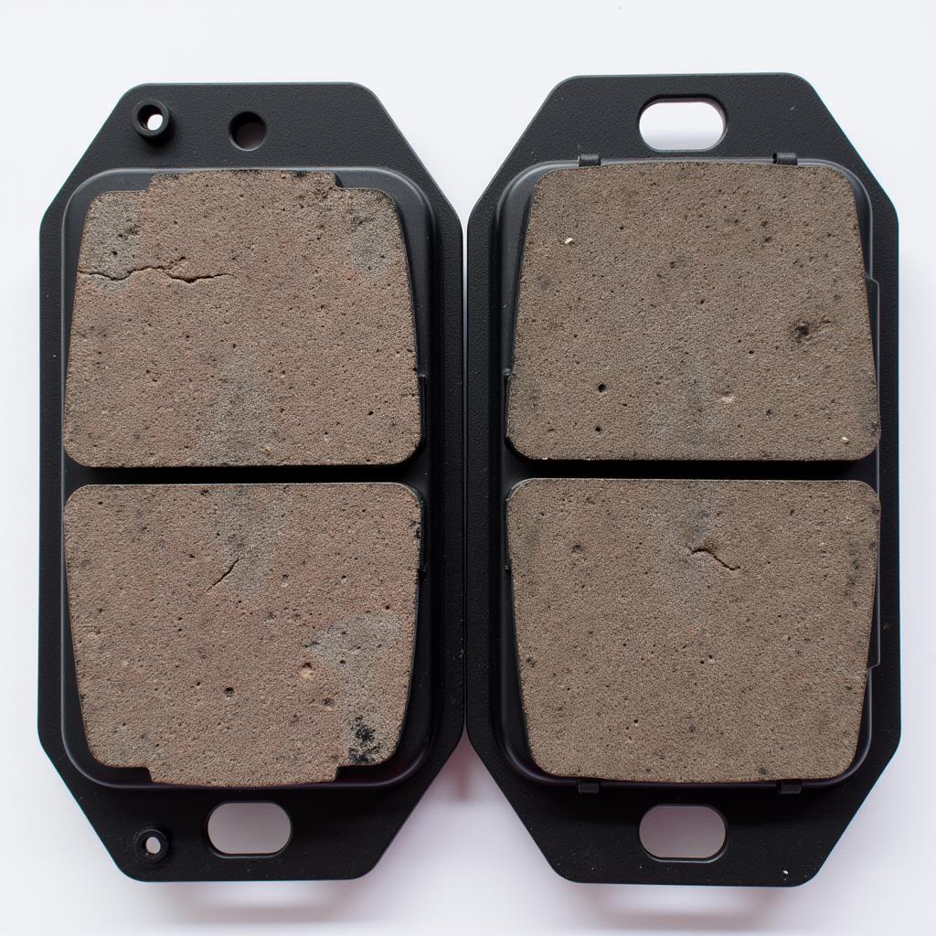 Worn Brake Pads on a BMW X3